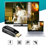 Full HD 1080P HDMI to VGA and Audio Adapter for HDTV / Monitor / Projector, HDMI Male to VGA + Audio (Black), HDMI Male to VGA + Audio (White)