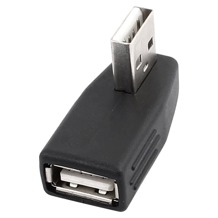 USB 2.0 AM to AF Adapter with 90 Degree Angle, Support OTG Function, 90 Degree Lelf Angled, 90 Degree Right Angled