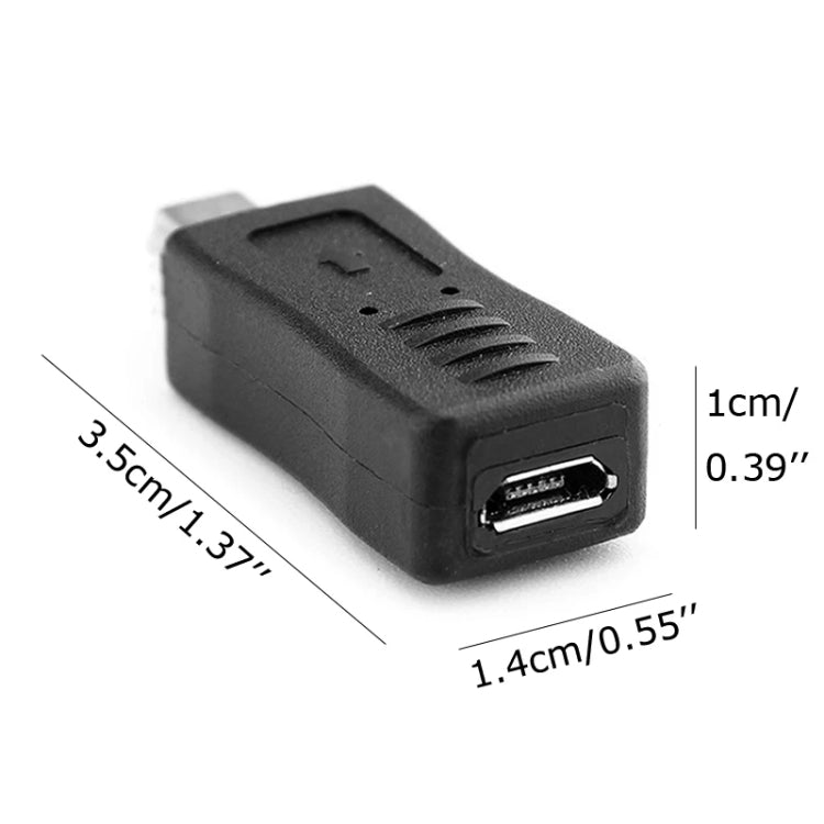 USB 2.0 Micro USB Male to Female Adapter for Galaxy S IV / i9500 / S III / i9300, Micro USB Female