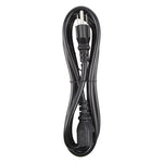 Universal US 3 Prong AC Power Cords for Desktop Computer Printer Monitor Plug, Length:1.5m, 1.5m