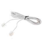 2 Core RJ11 to RJ11 Telephone cable, Length: 3m, Length: 3m