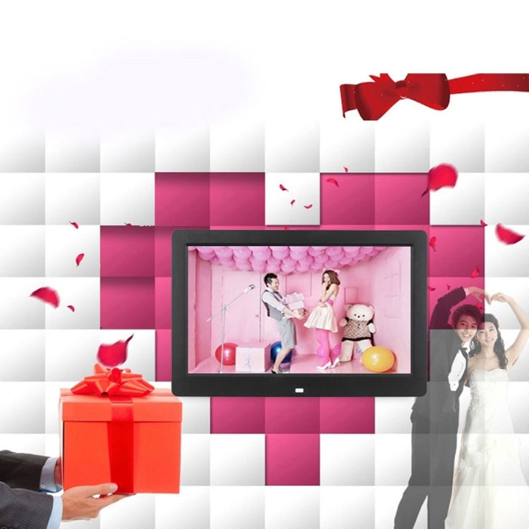 10.1 inch HD Wide Screen Digital Photo Frame with Holder & Remote Control, Allwinner E200, Alarm Clock / MP3 / MP4 / Movie Player, 10.1 inch Allwinner E200, 10.1 inch/HSD-P503