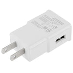 Micro 5 Pin USB Sync Cable + US Plug Travel Charger