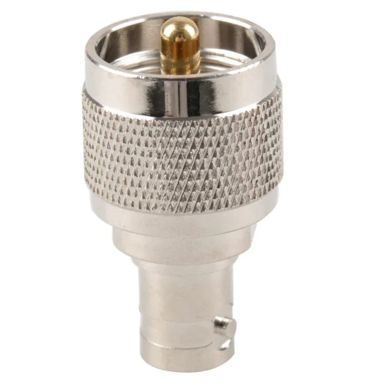 UG-273 UHF Male Plug To BNC Female Plug Nickel Plating Connector Adapter, UHF Male To BNC Female
