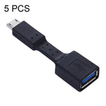 5 PCS Micro USB Male to USB 3.0 Female OTG Adapter, Micro USB to USB 3.0