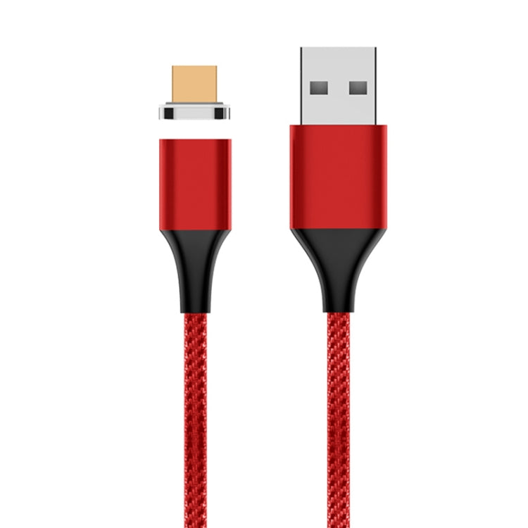 M11 3A USB to Micro USB Nylon Braided Magnetic Data Cable, Cable Length: 1m, Micro USB