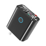 K16 2 in 1 3.5mm AUX + RAC Dual Output Plug-in Bluetooth 5.0 Audio Transmitter Receiver with Remote Control, US Plug, US Plug