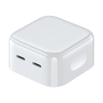 ROCK T58 35W Dual USB-C / Type-C Ports PD Charger, CN Plug, CN Plug