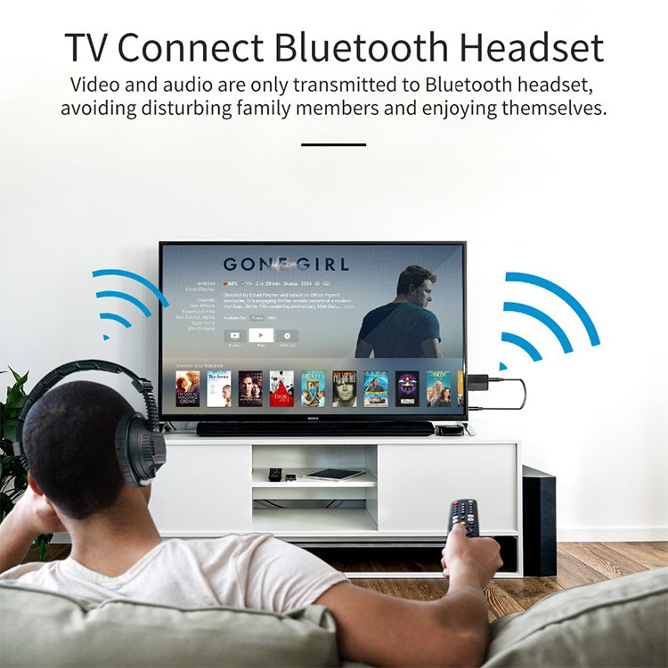 Bluetooth5.0  Audio Receiver USB Bluetooth Adapter Bluetooth Transmitter Support Win8/10, ZF169