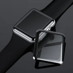 mocolo 0.33mm 9H 3D Round Edge Full Glue Tempered Glass Film (Black), Apple Watch Series 3 38mm, Apple Watch Series 3 42mm