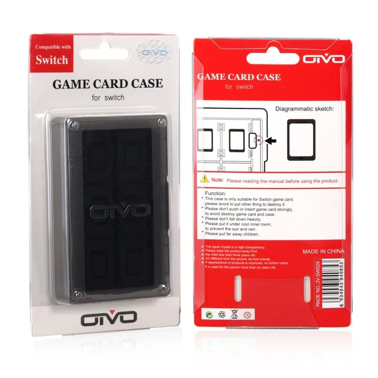 OIVO IV-SW029 24in1 Game Memory Card Storage Box Card Case Holder For Nintendo Switch