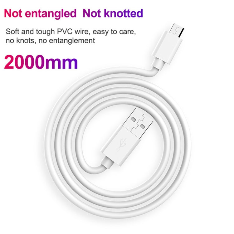 2 in 1 1m USB to Micro USB Data Cable + 30W QC 3.0 4 USB Interfaces Mobile Phone Tablet PC Universal Quick Charger Travel Charger Set, EU Plug, Micro USB Set EU Plug
