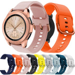 20mm For Huawei Watch GT2 42MM / Amazfit BipS 2 Youth Version Universal Color Buckle Silicone Strap