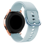 20mm For Huawei Watch GT2 42MM / Amazfit BipS 2 Youth Version Universal Color Buckle Silicone Strap