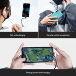 ENKAY ENK-AT102 8 Pin to 8 Pin Charging + 8 Pin Audio Interfaces Charging and Listening to Songs Zinc Alloy Adapter Converter, 8 Pin Charging + 8 Pin Audio