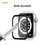 5 PCS For Apple Watch Series 6/5/4/SE 40mm ENKAY Hat-Prince 3D Full Screen PET Curved Hot Bending HD Screen Protector Film, For Apple Watch Series 6/5/4/SE 40mm