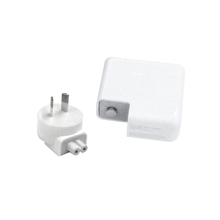 PD3.0 30W USB-C / Type-C Interface Universal Travel Charger with Detachable Foot, AU Plug, AU Plug