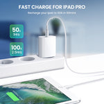SDC-20W PD 20W Single USB-C / Type-C Interface Travel Charger, EU Plug, US Plug, UK Plug
