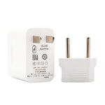 66W USB Fast Charging Travel Charger With EU Plug Conversion Head + 6A USB to Type-C Flash Charging Data Cable, EU Plug, EU Plug(1m), EU Plug(1.5m), EU Plug(2m)