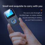 C33 Bluetooth 5.0 Audio Receiver Transmitter Portable MP3 Player with LCD Display Support Remote Control Camera