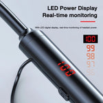 960 Neckband Magnetic Stereo Headphone with LED Display Support TF Card