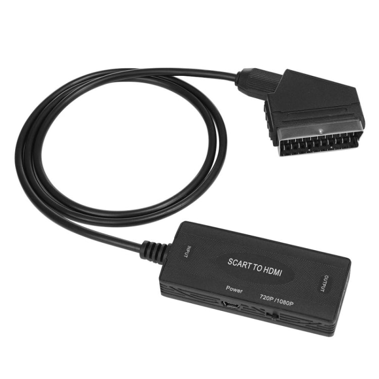 1080P SCART to HDMI Audio Video Converter Adapter, 1080P SCART to HDMI