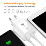 40W Dual Port PD / Type-C Fast Charger for iPhone / iPad Series, UK Plug, UK Plug