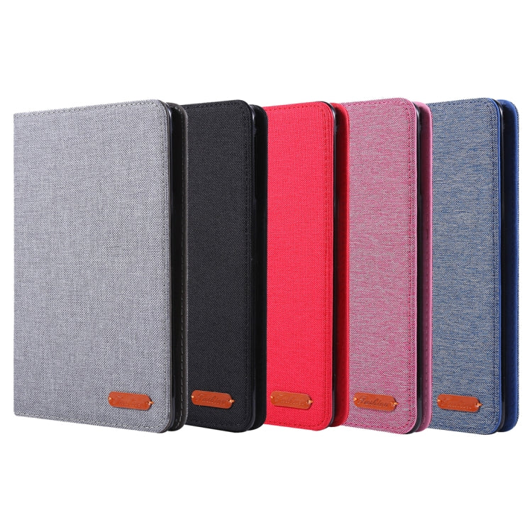 Fabric Texture Horizontal Flip Leather Tablet Case, For iPad mini 6 / mini 2024