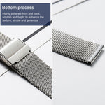 Stainless Steel Milan Double Insurance Buckle Watch Strap, For Huawei  Watch GT 3 46MM, For Huawei Watch GT Runner, For Huawei Watch 3, For Huawei Watch 3 Pro, For Huawei Watch GT 2 Pro, For Huawei Watch GT 2e, For Huawei Watch GT 46mm                 ...