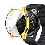 Fully Surrounded TPU Case with Protective Film, For Huawei Watch GT 3 46mm, For Huawei Watch GT 3 42mm