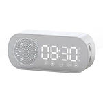 Z7 Digital Bluetooth 5.0 Speaker Multi-function Mirror Alarm Clock FM Radio, Z7 (Black), Z7 (White), Z7 (Pink)
