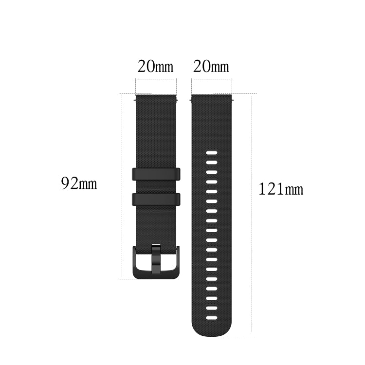 Checkered Silicone Strap, For Amazfit GTS 3, For Amazfit GTS 2E, For Amazfit GTS 2 mini, For Amazfit GTS 2