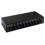 B059 10 In 2 Out / 2 In 10 Out 2-Way RCA Switch Audio Frequency Signal Select Shift Device Loudspeaker Box, B059