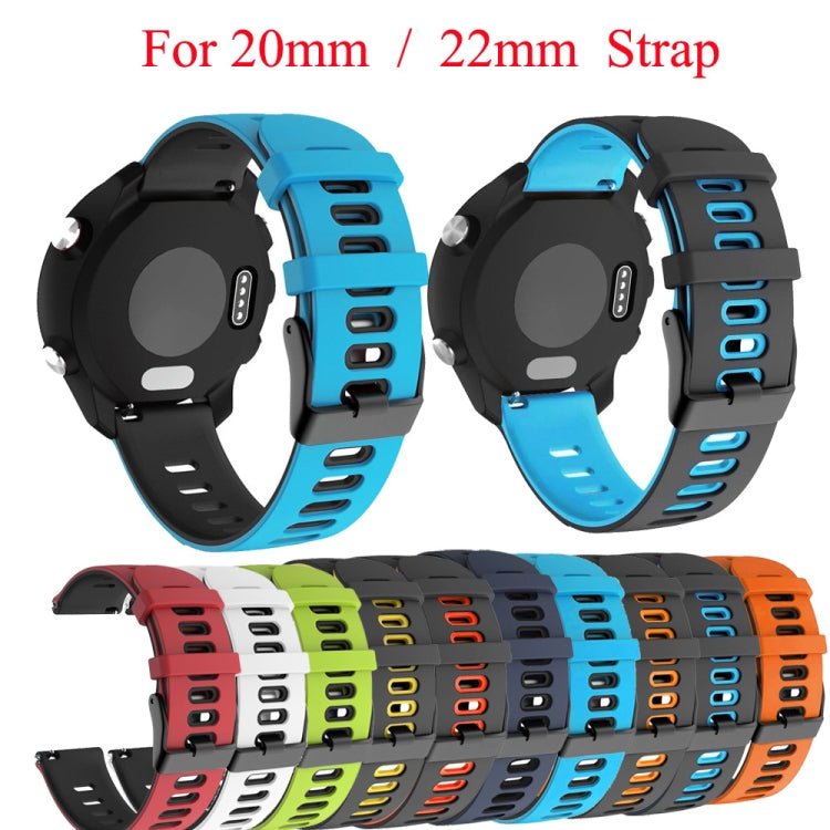 22mm Mixed-Color Silicone Strap, For Huawei Watch GT2 Pro, For Huawei Watch GT 2e