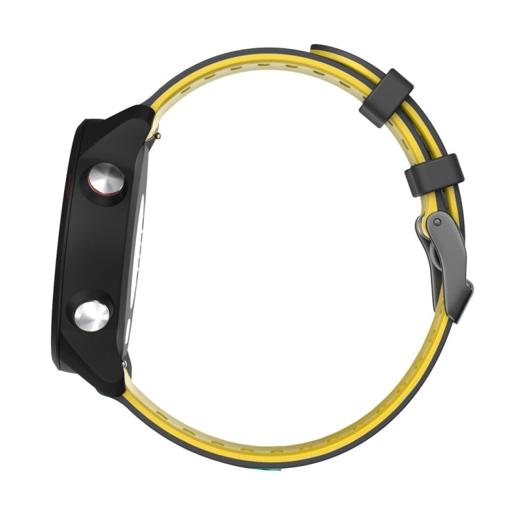 20mm Mixed-Color Silicone Strap, For Samsung Galaxy Watch 4 Classic 42mm, For Samsung Galaxy Watch 4 Classic 46mm