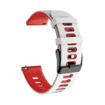 20mm Mixed-Color Silicone Strap, For Samsung Galaxy Watch 3 41mm, For Samsung Galaxy Watch Active 2 40mm
