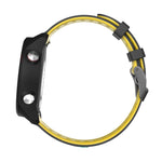 20mm Mixed-Color Silicone Strap, For Samsung Galaxy Watch 3 41mm, For Samsung Galaxy Watch Active 2 40mm