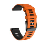 20mm Mixed-Color Silicone Strap, For Samsung Galaxy watch 42mm, For Samsung Gear sport