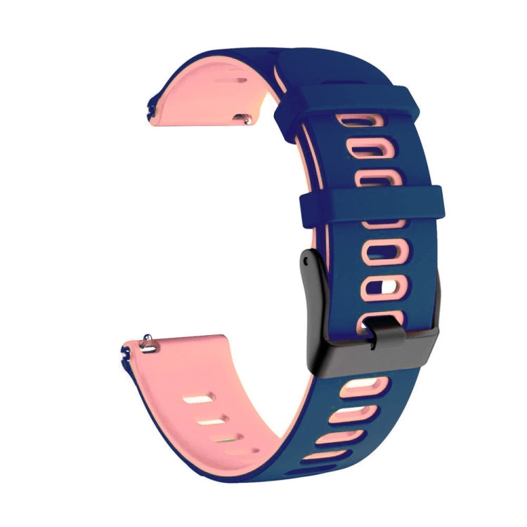 20mm Mixed-Color Silicone Strap, For Samsung Galaxy watch 42mm, For Samsung Gear sport