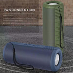 NewRixing NR9019 TWS Portable Stereo Bluetooth Speaker Support TF Card / FM