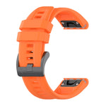22mm Silicone Solid Color Watch Band, For Garmin Instinct 2, For Garmin Instinct, For Garmin Approach S62