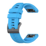 22mm Silicone Solid Color Watch Band, For Garmin Instinct 2, For Garmin Instinct, For Garmin Approach S62