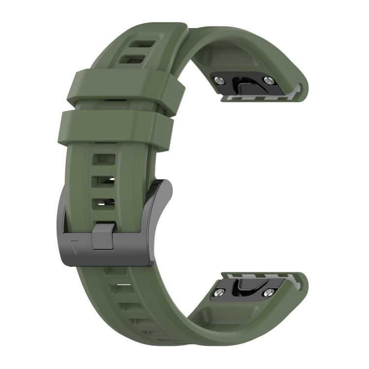 22mm Silicone Solid Color Watch Band, For Garmin Fenix 5 Plus, For Garmin Forerunner 945, For Garmin Forerunner 935