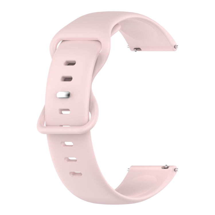 22mm Silicone Solid Color Watch Band, For Amazfit Stratos 2