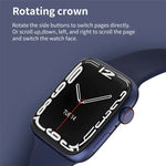 W7 1.8 inch Color Screen Smart Watch, Support Heart Rate Monitoring/Blood Pressure Monitoring