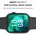 W7 1.8 inch Color Screen Smart Watch, Support Heart Rate Monitoring/Blood Pressure Monitoring