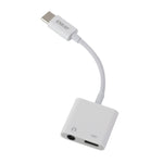 ENKAY ENK-AT106 USB-C / Type-C to 3.5mm Audio + Type-C Headphone & Charging Adapter Data Cable