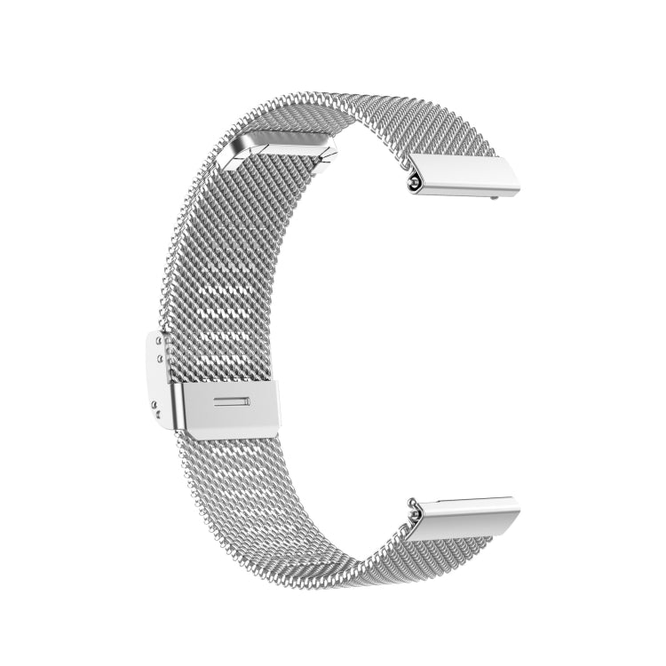 20mm Milan Metal Steel Mesh One Buckle Watch Band, For Huawei GT3 Pro 43mm