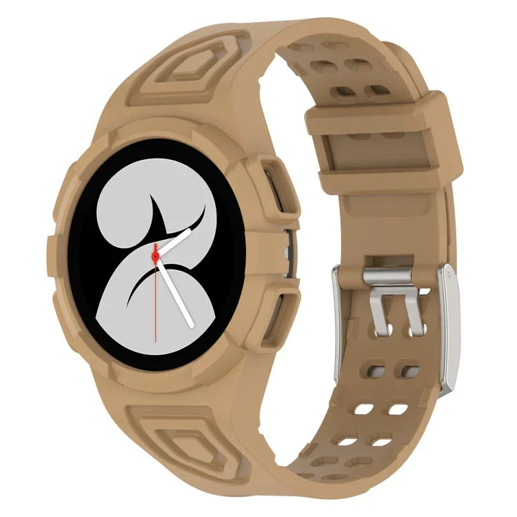 Silicone Integrated Watch Band, For Samsung Galaxy Watch 40MM, For Samsung Galaxy Watch 44MM
