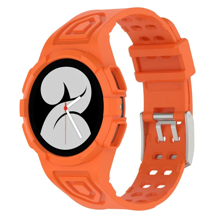 Silicone Integrated Watch Band, For Samsung Galaxy Watch 40MM, For Samsung Galaxy Watch 44MM